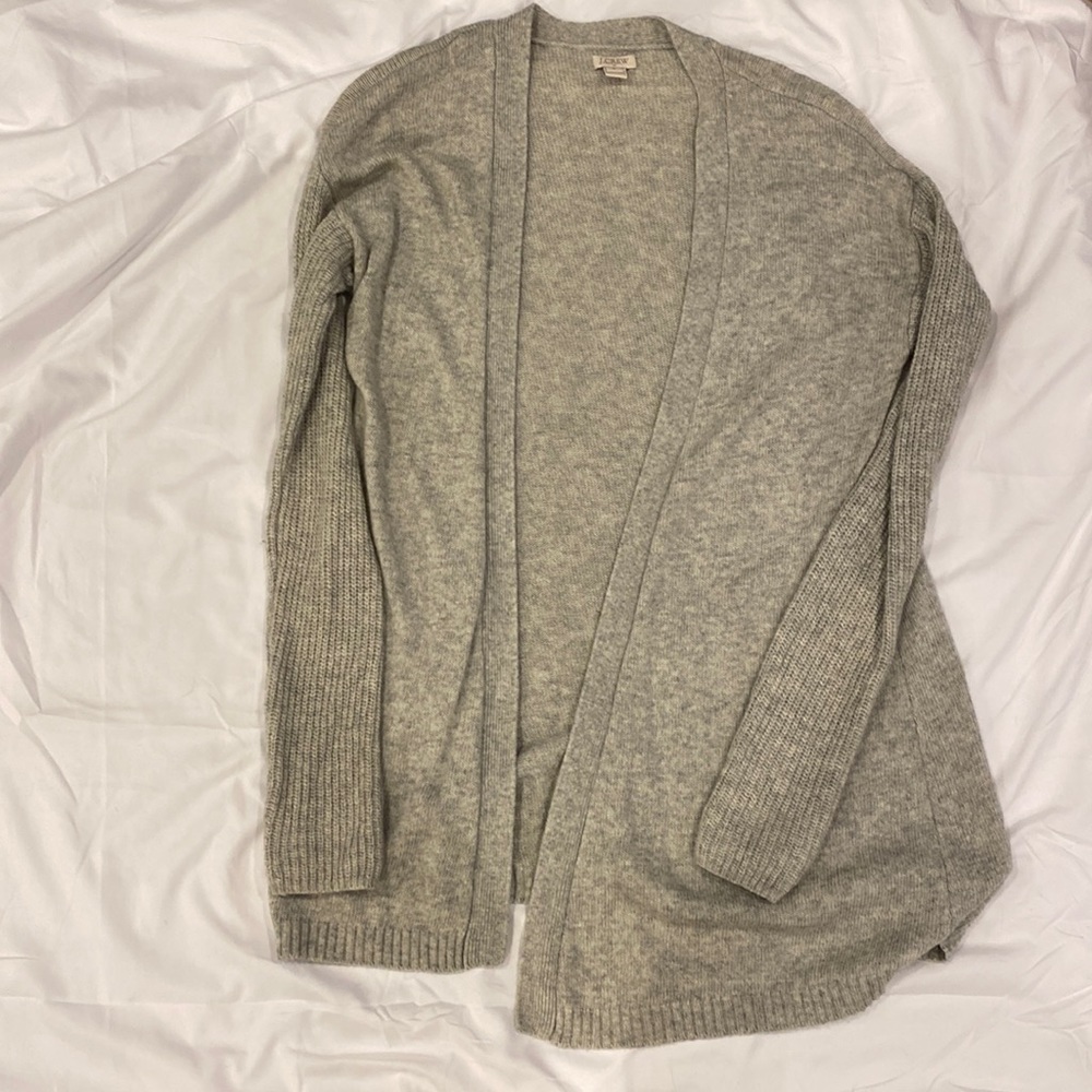 Jcrew long cardigan